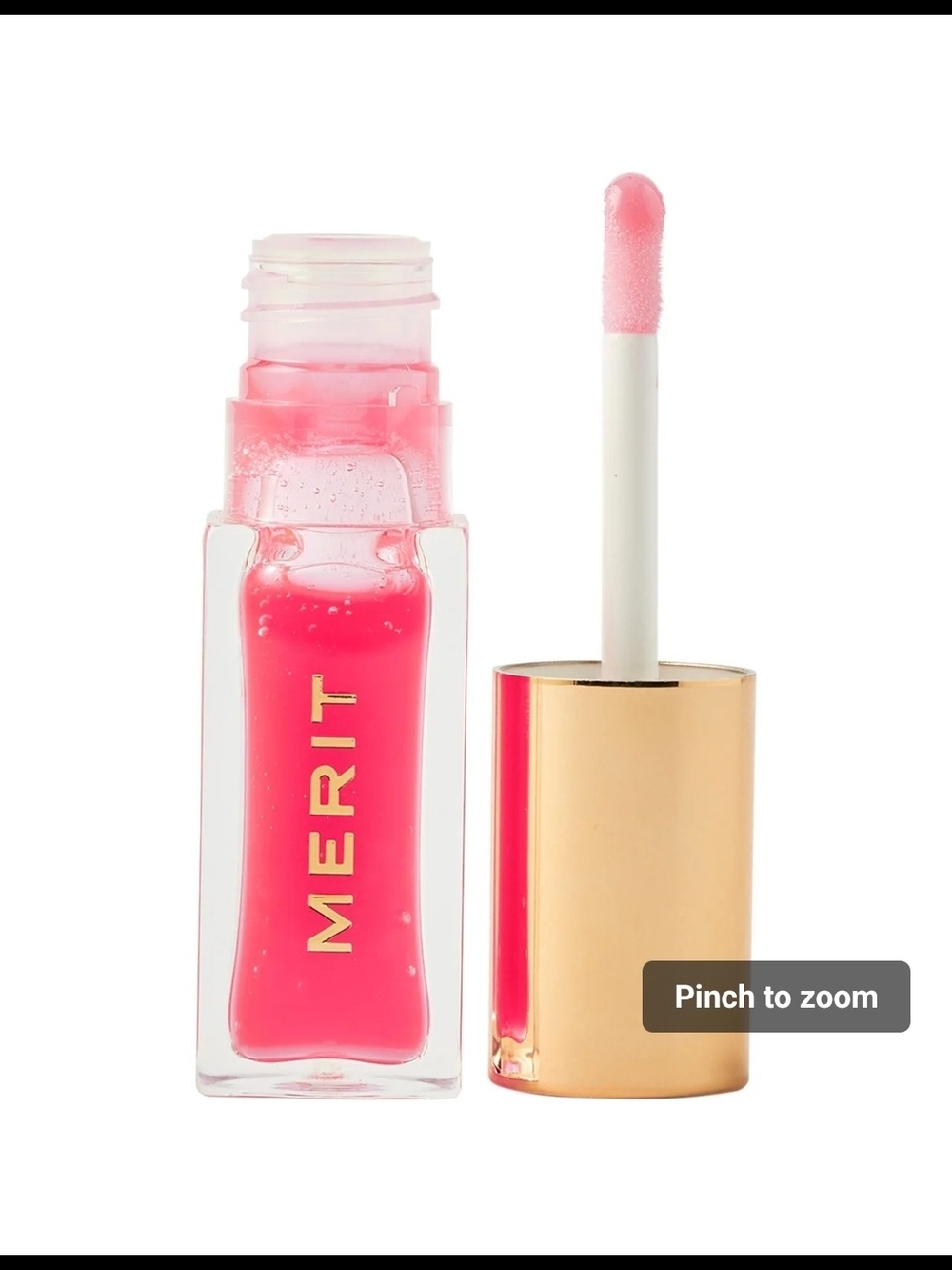 Merit Lip Gloss – Pink Shine